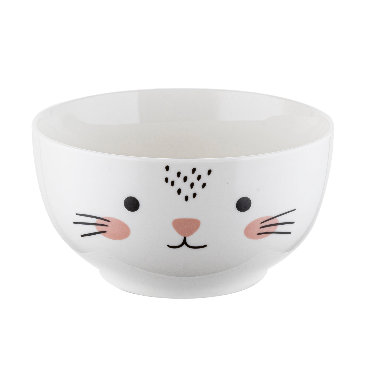 Zestaw porcelany dziecięcej salaterka + kubek luna n