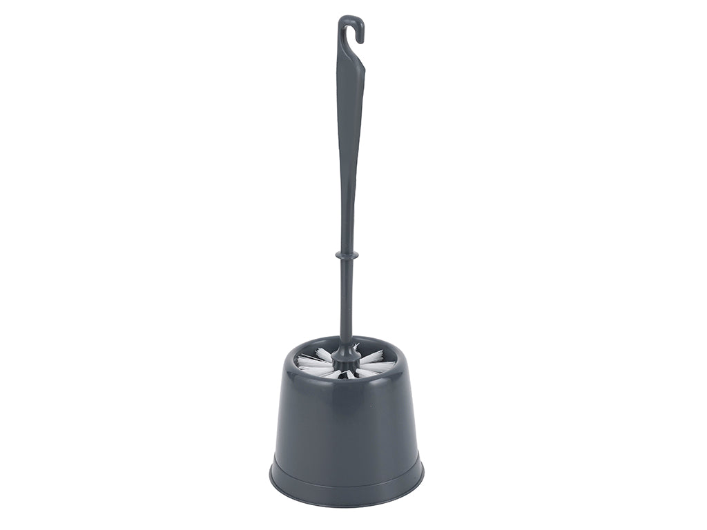 Wc komplet plastikowy jin standard ciemny szary