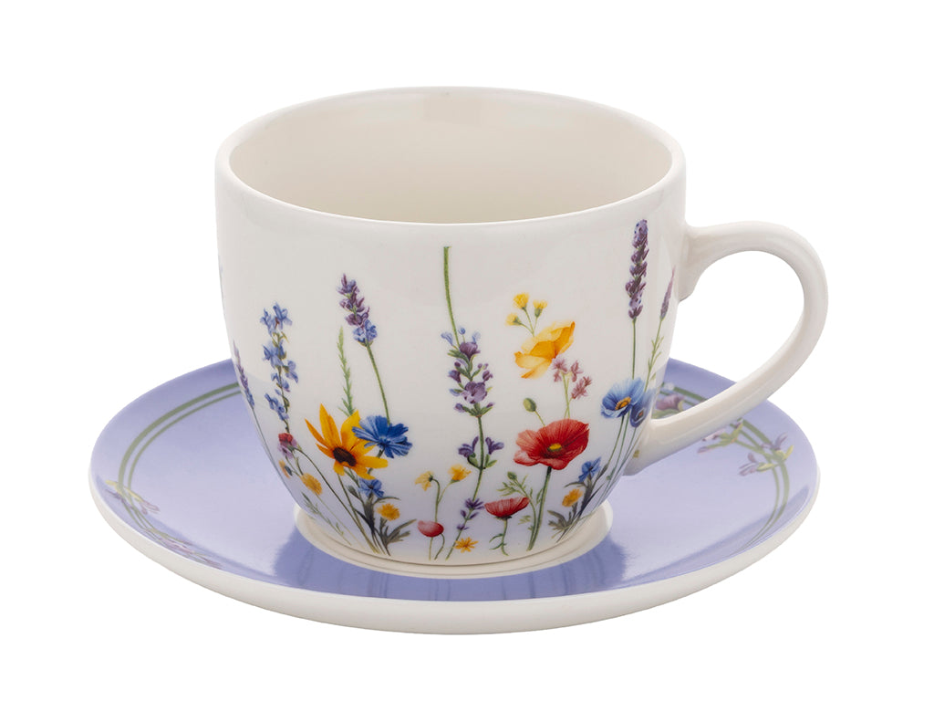Filiżanka ze spodkiem fiorelle 250ml