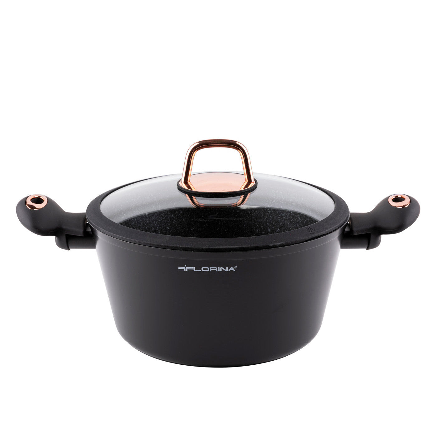 Garnek aluminiowy rose 24cm 4,1l z/p