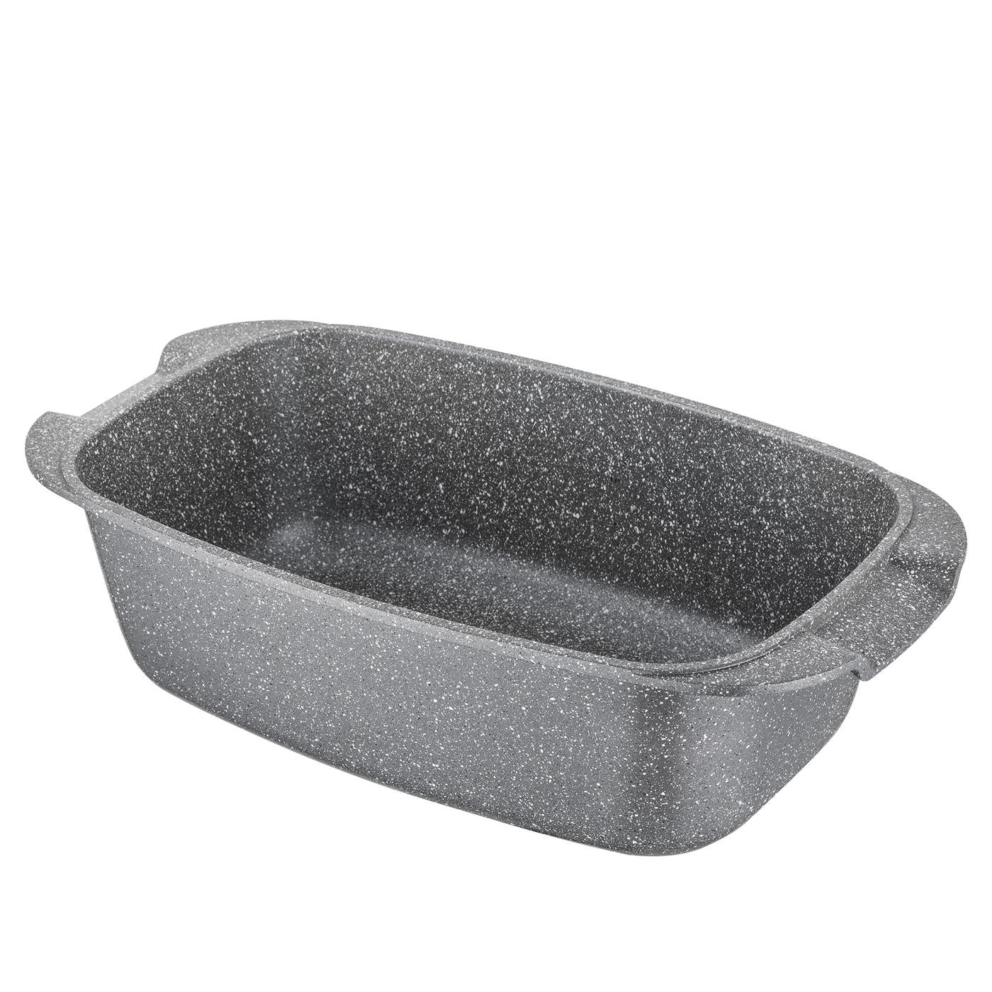 Brytfanna aluminiowa prostokąt lava 32x11cm 5,2l z/p szara mg