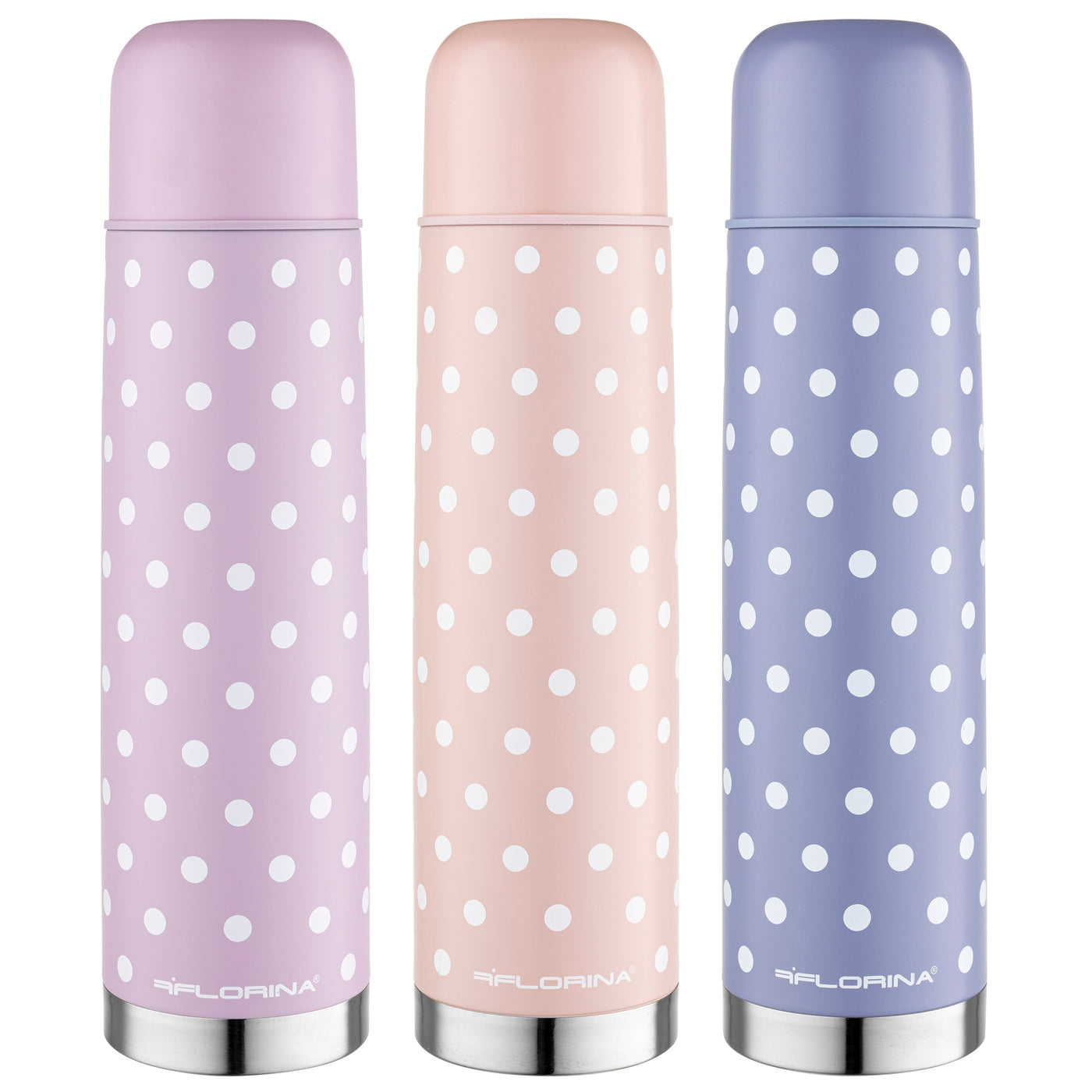 Termos nierdzewny dots 1l mix 3