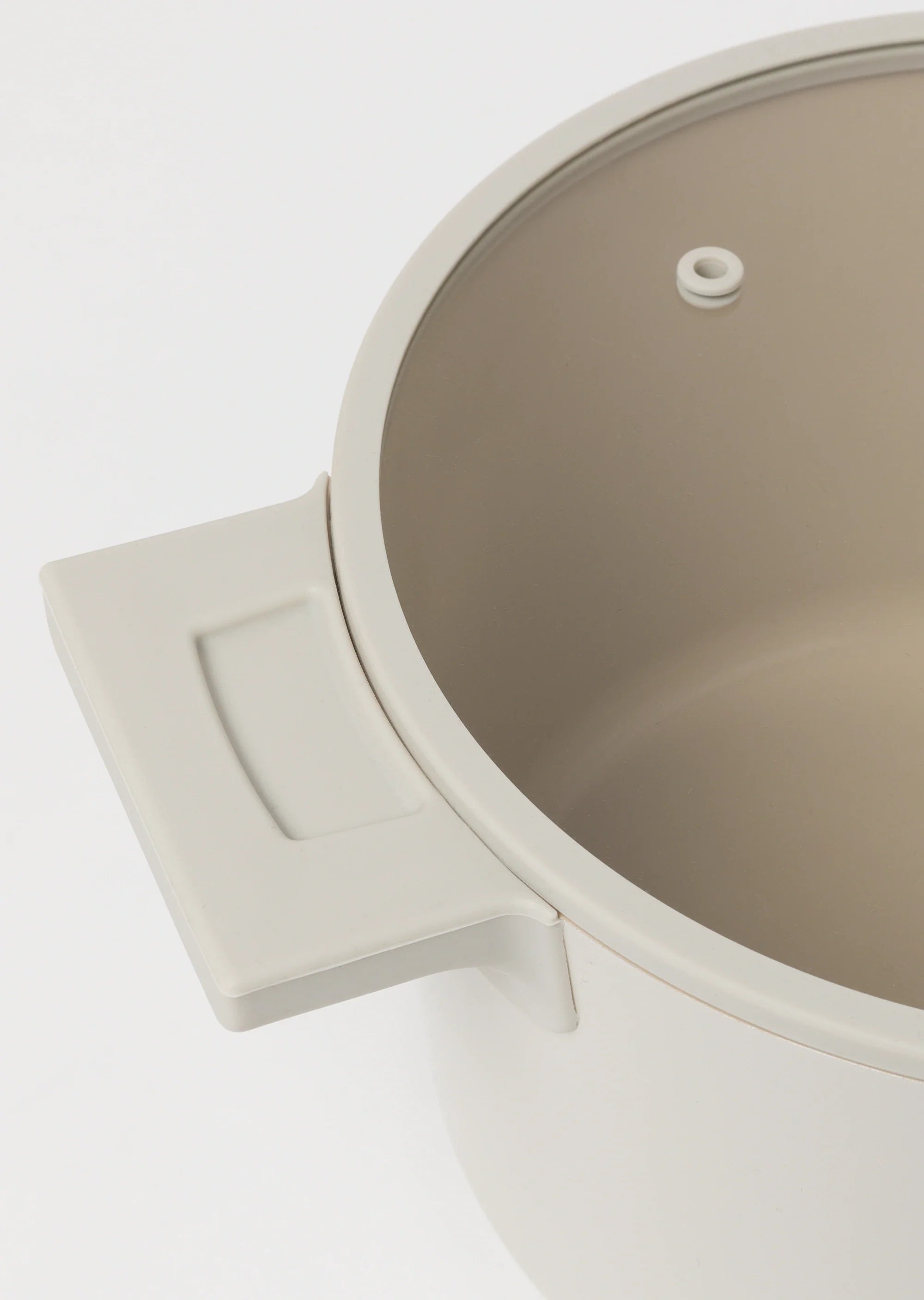 Zestaw 5 elementowy komplet garnków i patleni Florina Nube beżowy| aluminum | powłoka ceramiczna| wszystkie typy kuchenek |