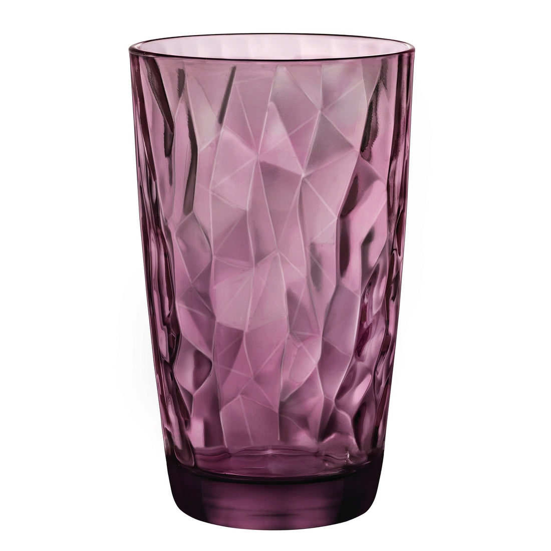 Szklanka diamond long drink 470ml fioletowa