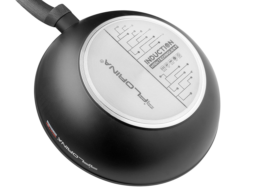 Patelnia aluminiowa wok bono 28cm mg v.2