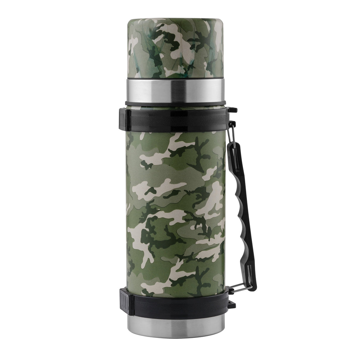 Termos turystyczny nierdzewny moro 1l v.2