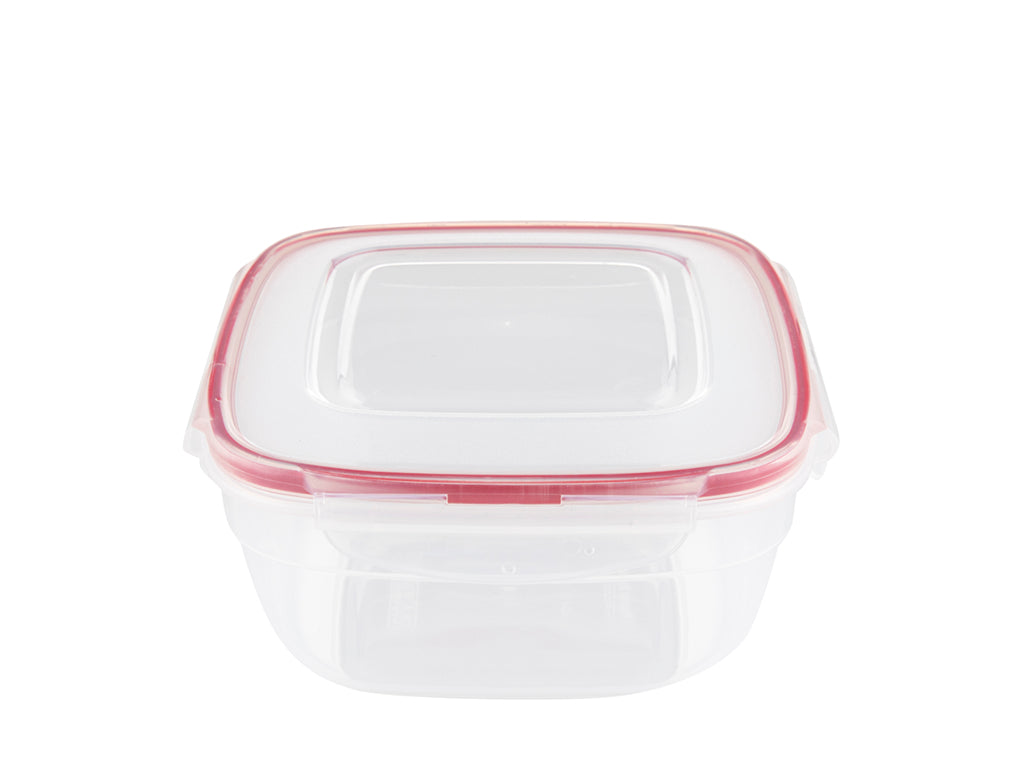 Pojemnik do żywności plastikowy kwadratowy fresh box praktyczna 1,7l