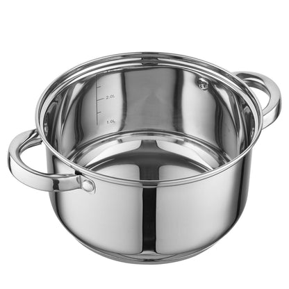 Garnek nierdzewny claude 20cm 3,6l z/p