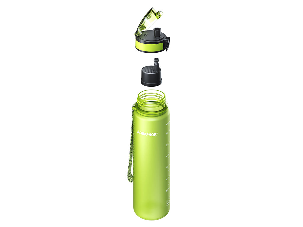 Butelka filtrująca aquaphor city 800ml zielona - aqu 523143
