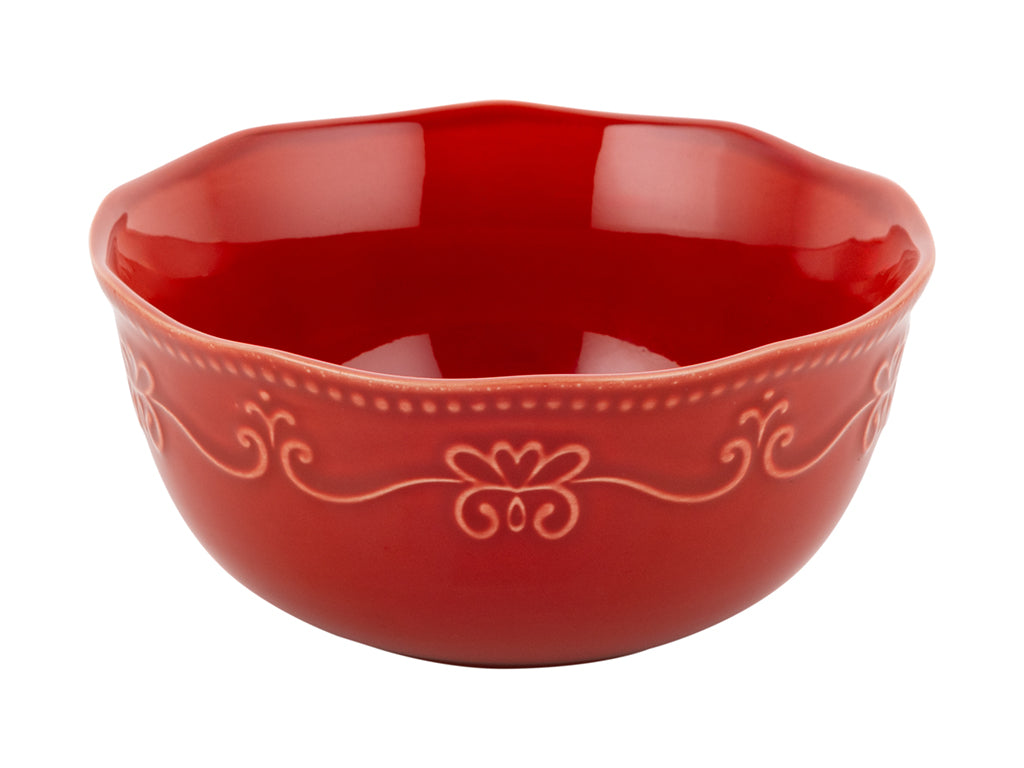 SALATERKA RUSTIC RED 14CM