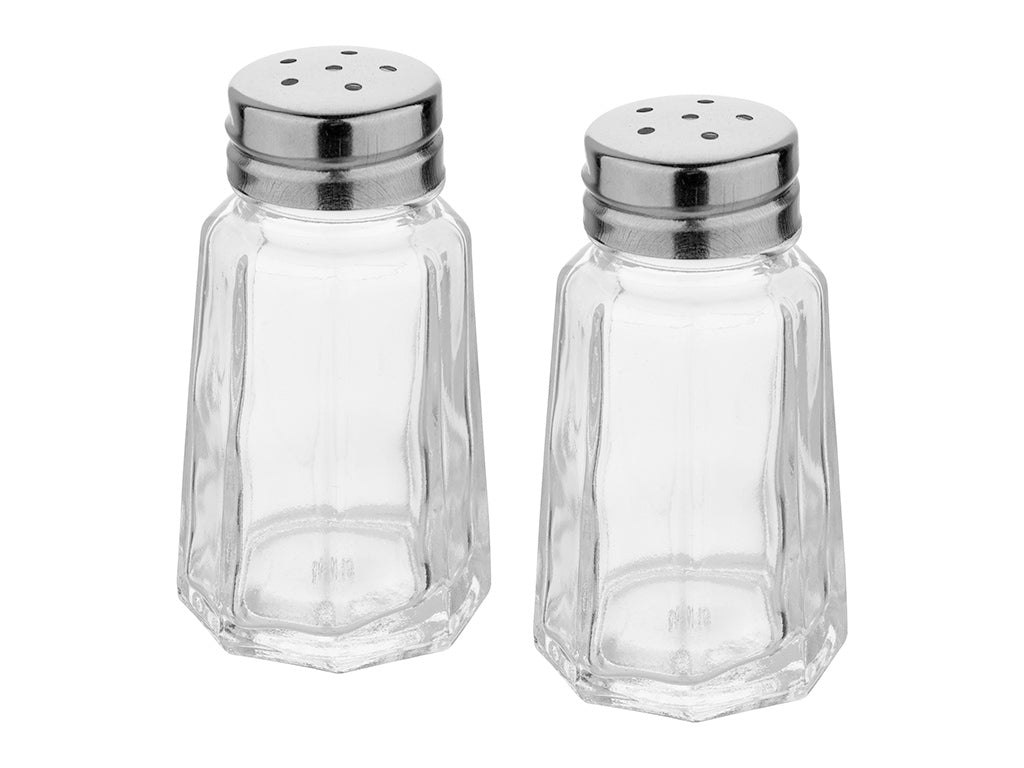 Przyprawniki szklane retro kpl. 2szt 60ml