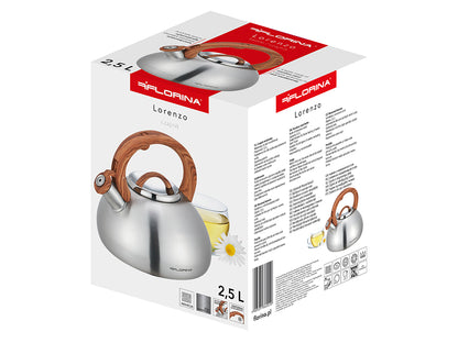 Czajnik nierdzewny lorenzo 2,5l