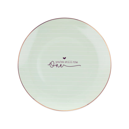 Talerz deserowy mint stripes 20cm