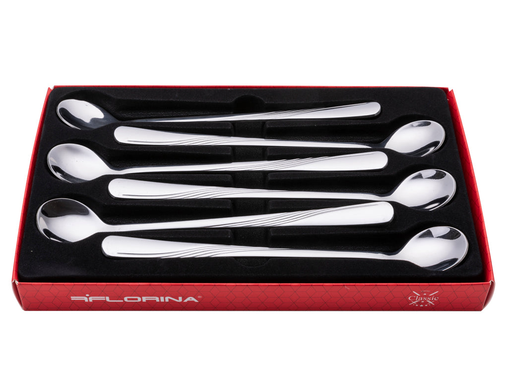 Sztućce łyżeczka do kawy długa classic 6szt. flock