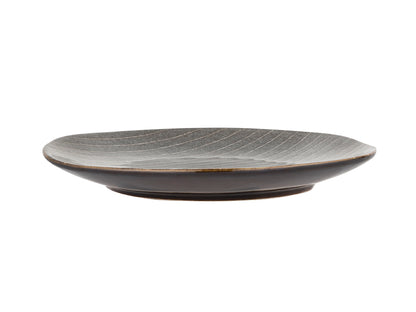 Talerz deserowy stripes gray 20,5cm