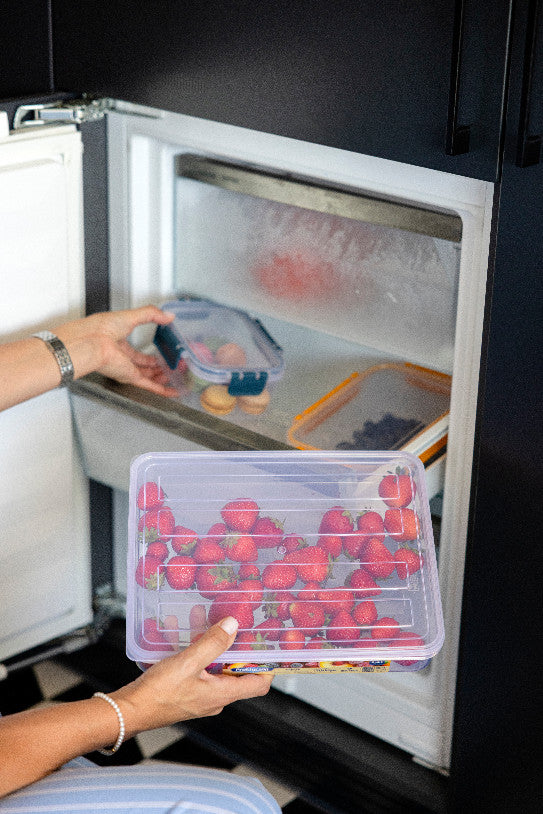 POJEMNIK DO MROŻENIA PLASTIKOWY PROSTOKĄTNY FREEZE 1,18L