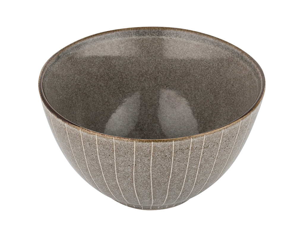 Salaterka stripes gray 15cm