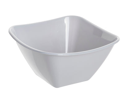 Miska plastikowa kwadrat 20cm szara
