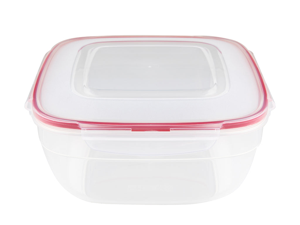 Pojemnik do żywności plastikowy kwadratowy fresh box praktyczna 4l