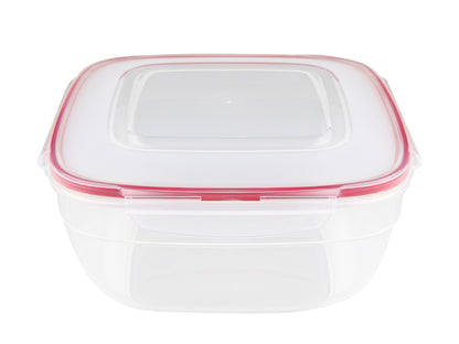 Pojemnik do żywności plastikowy kwadratowy fresh box praktyczna 4l