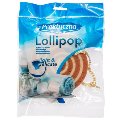 Gąbka praktyczna kąpielowa lizak