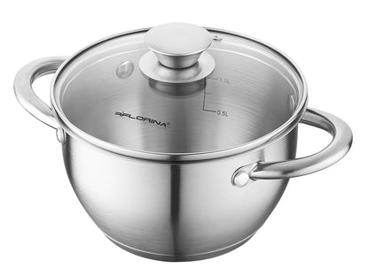 Garnek nierdzewny henry 16cm 1,6l z/p mg