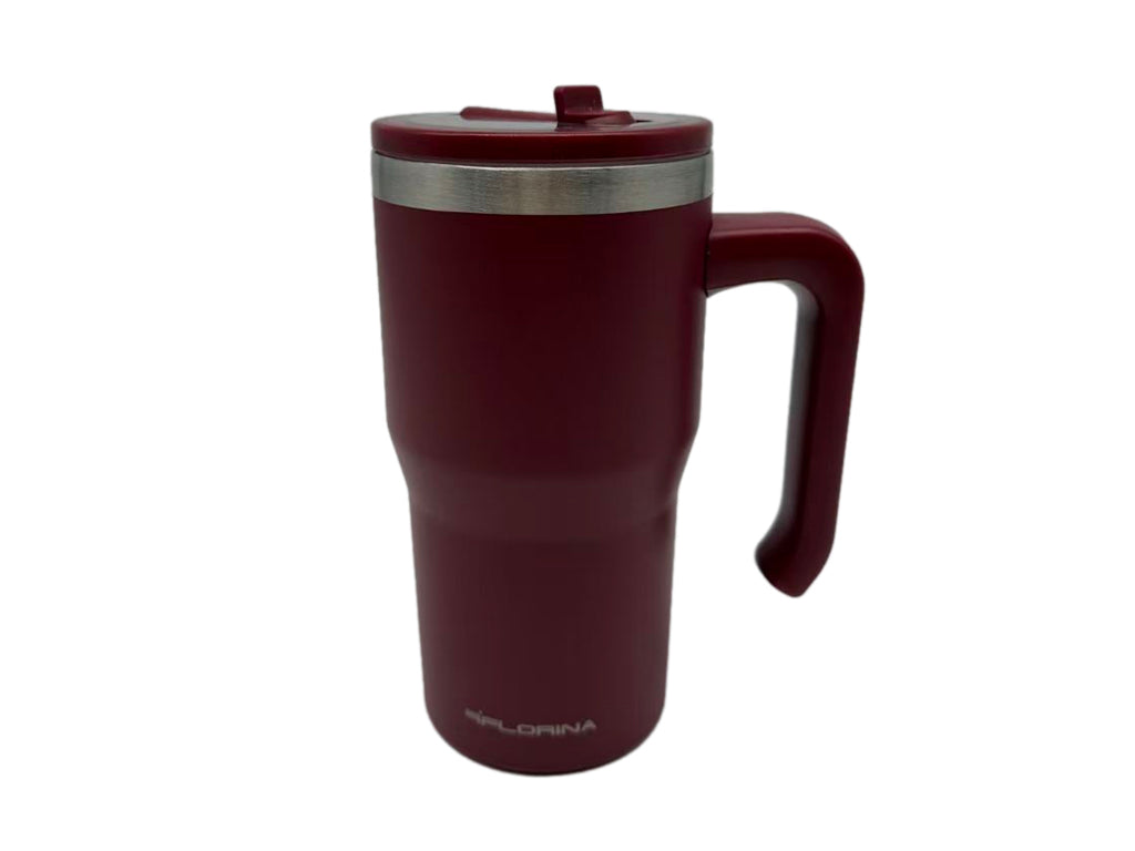 KUBEK TERMICZNY NIERDZEWNY POWER MINI 600ML BORDOWY