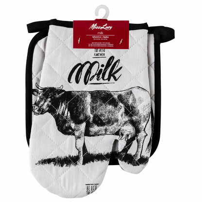 Rękawica 18x25cm + łapka 20x20cm milk