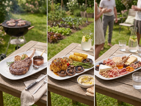 Talerz grangusto bbq 33x24 cm
