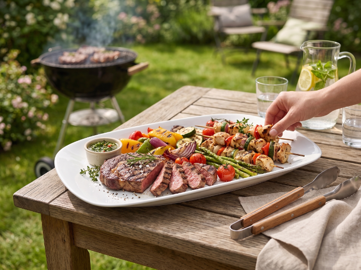 Talerz grangusto bbq 33x24 cm