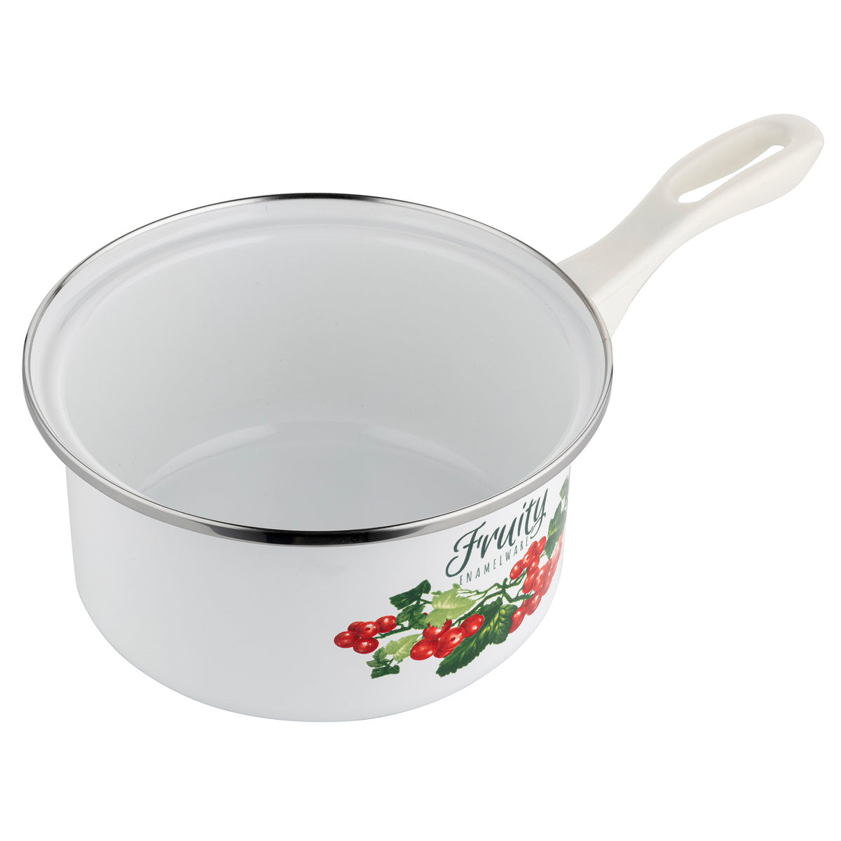 Rondel emaliowany prosty kalina 16cm 1,15l