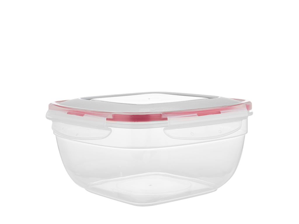 Pojemnik do żywności plastikowy kwadratowy fresh box praktyczna 1,7l