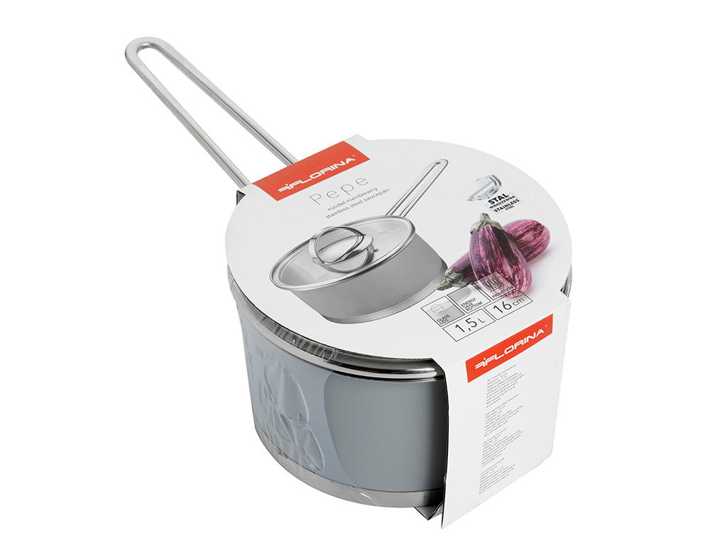 Rondel nierdzewny pepe 16cm 1,5l z/p
