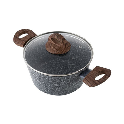 Garnek aluminiowy granite 20cm 2,5l z/p