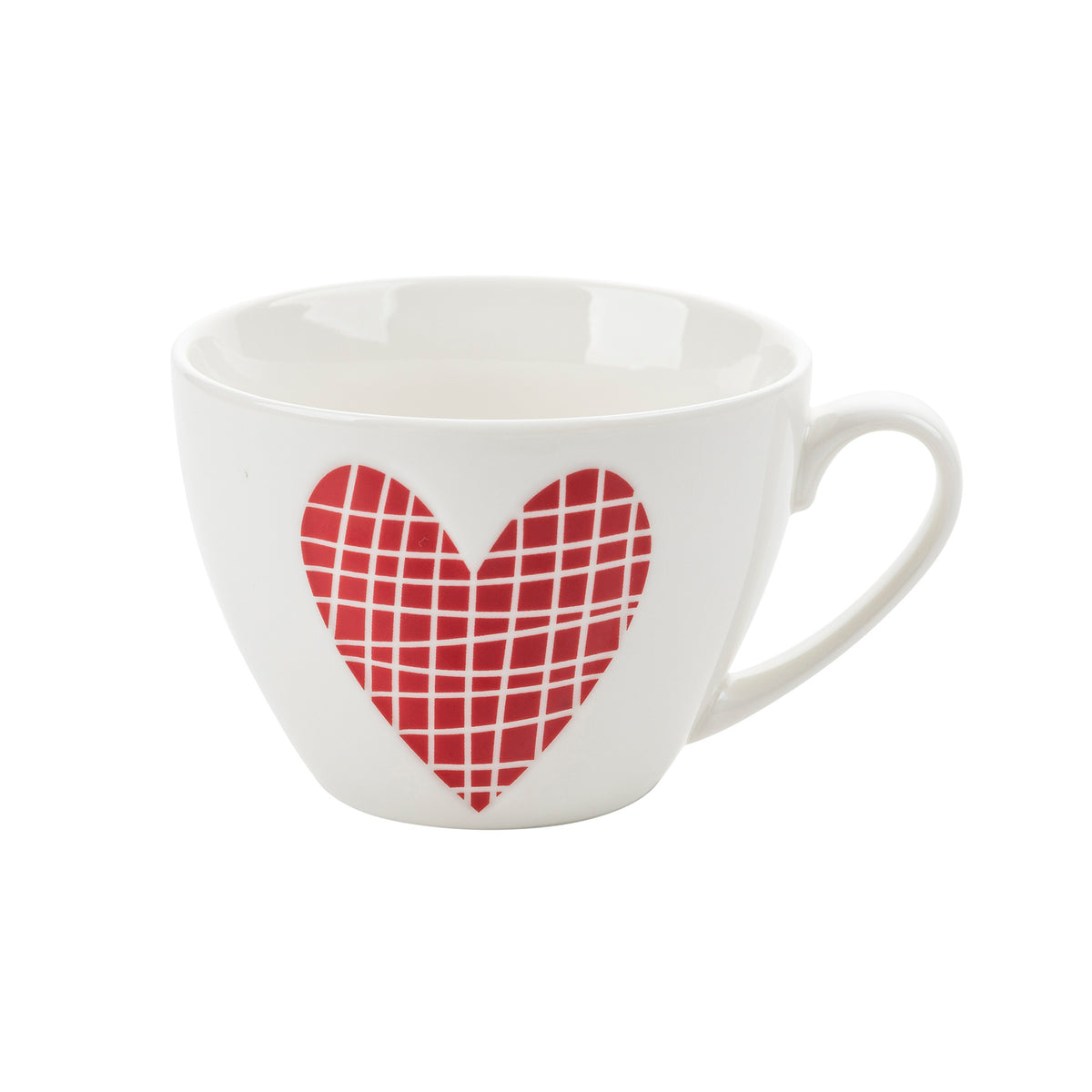 Filiżanka ze spodkiem hearts 460ml