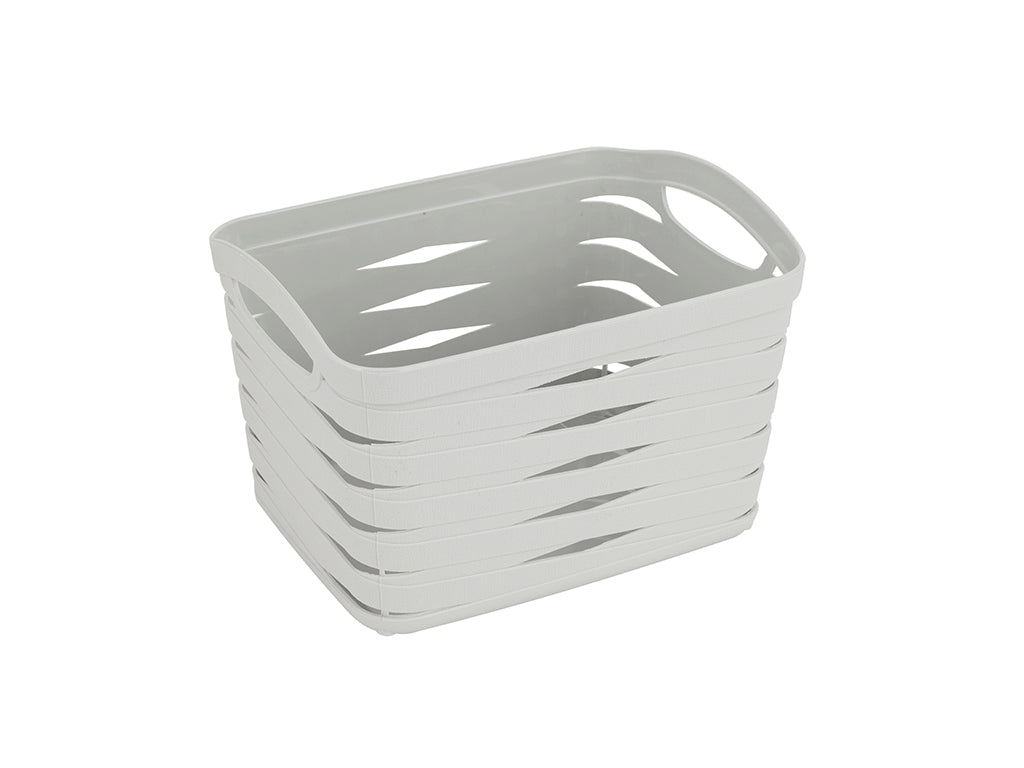 Koszyk plastikowy linea 16x12x11cm 1,5l szary