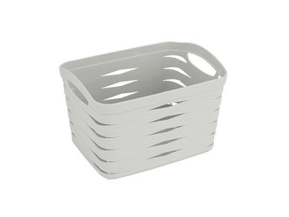 Koszyk plastikowy linea 16x12x11cm 1,5l szary