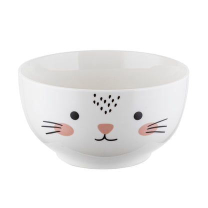 Zestaw porcelany dziecięcej salaterka + kubek luna n