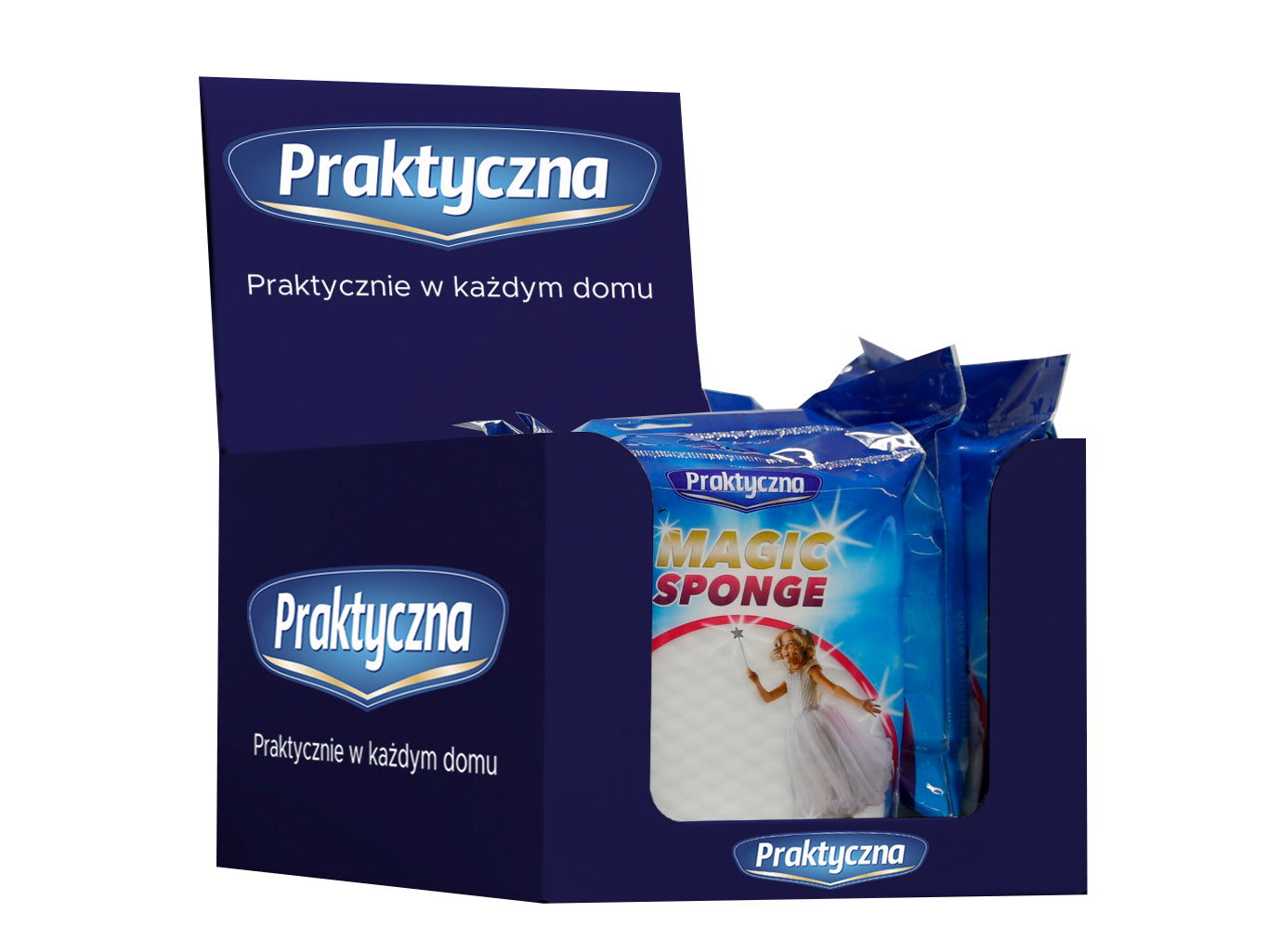 Gąbka magiczna praktyczna 2 szt