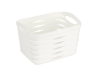 Koszyk plastikowy linea 21x16x14cm 3,3l kremowy