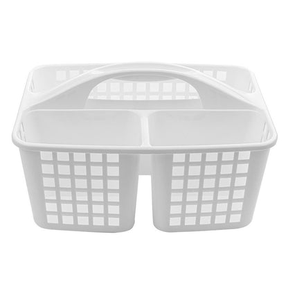 Organizer 3-komorowy z uchwytem /capri/ biały