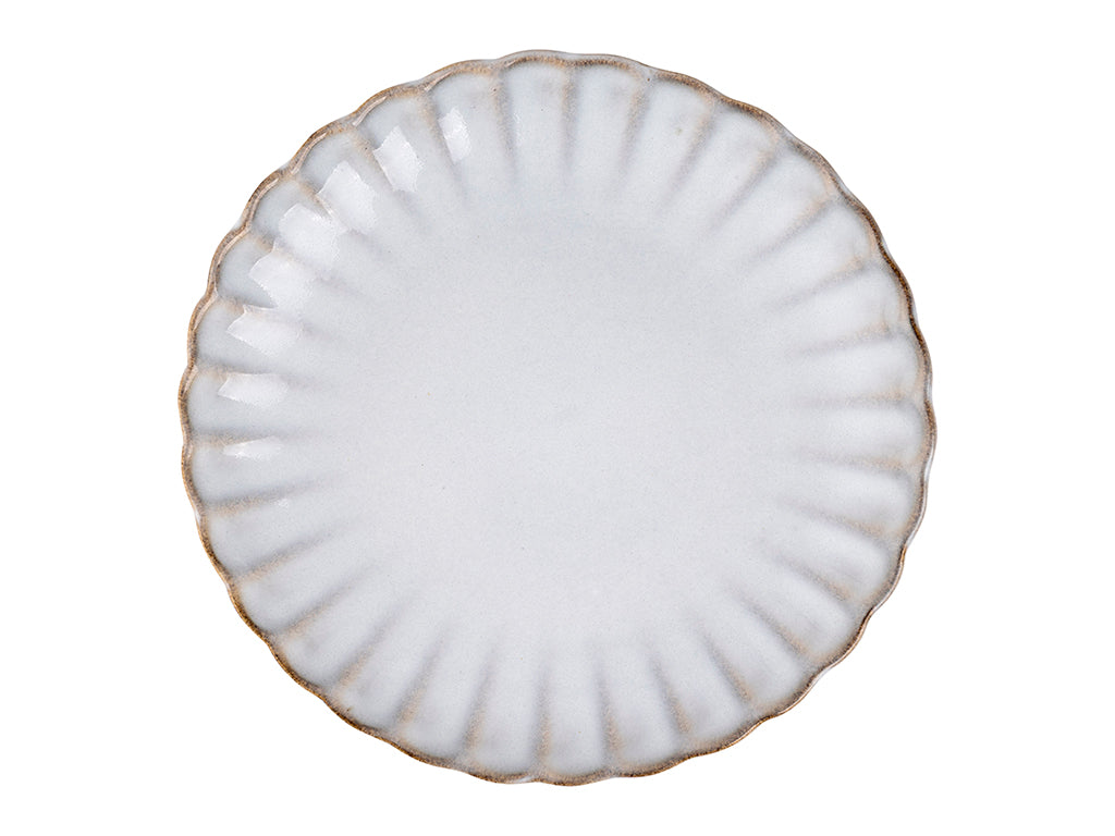 Zestaw 20 elementowy komplet porcelany Atlantica szara