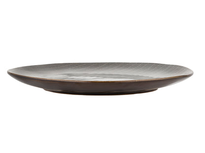 Talerz płytki stripes gray 26,5cm