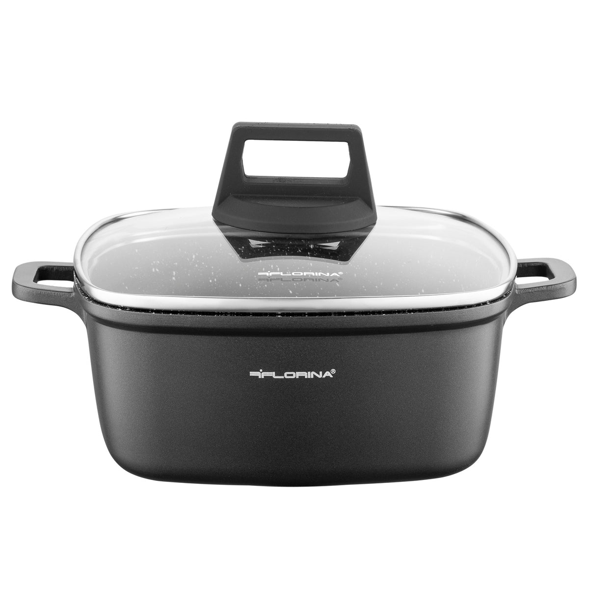 Garnek aluminiowy kwadratowy chef 20x20x9cm 2,6l z/p v.2