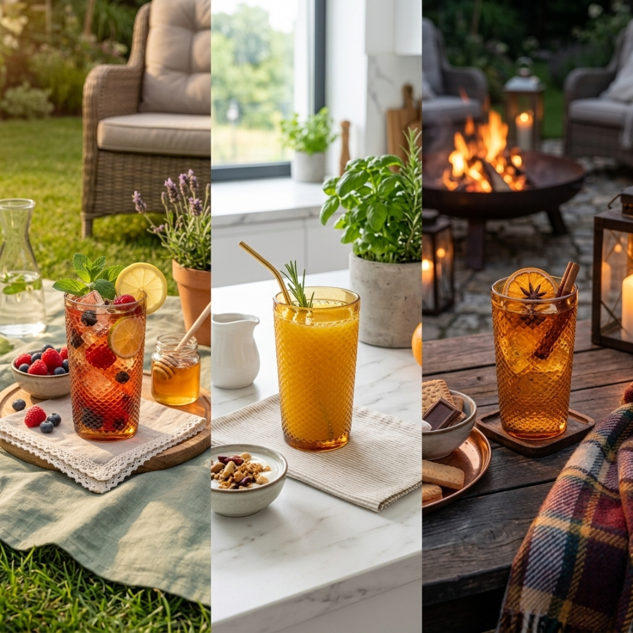 Szklanka long drink alexis 340ml amber