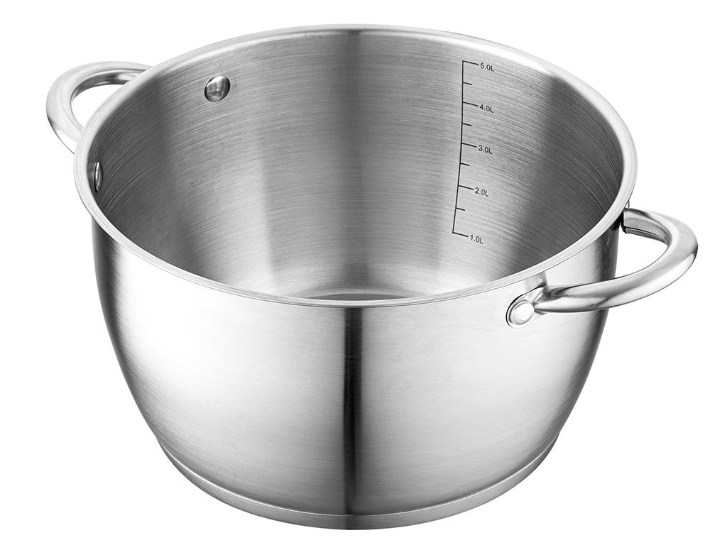 Garnek nierdzewny henry 24cm 5,5l z/p mg