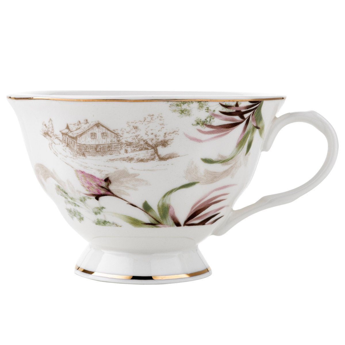 Filiżanki ze spodkiem idillo 220ml 2szt.