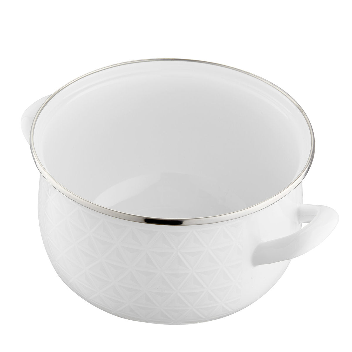 Garnek Emalia Pyza Diamond 20 cm 4,2 l indukcja