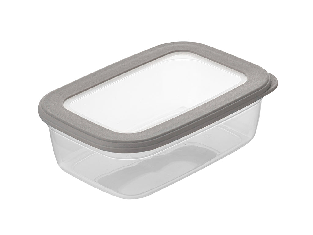 Pojemnik do żywności plastikowy prostokątny foodie 1,2l
