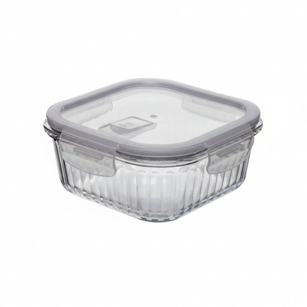 POJEMNIK DO ŻYWNOŚCI MARIET SZKLANY KWADRATOWY 800ML